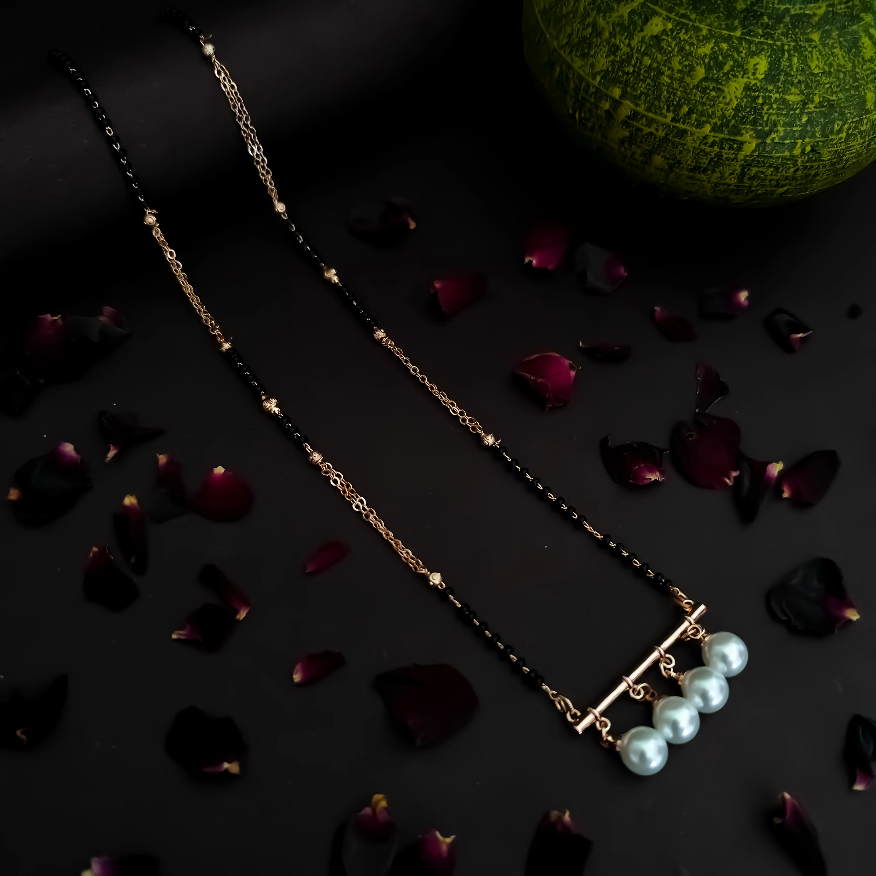 Amelia American Diamond Mangalsutra - Image 3