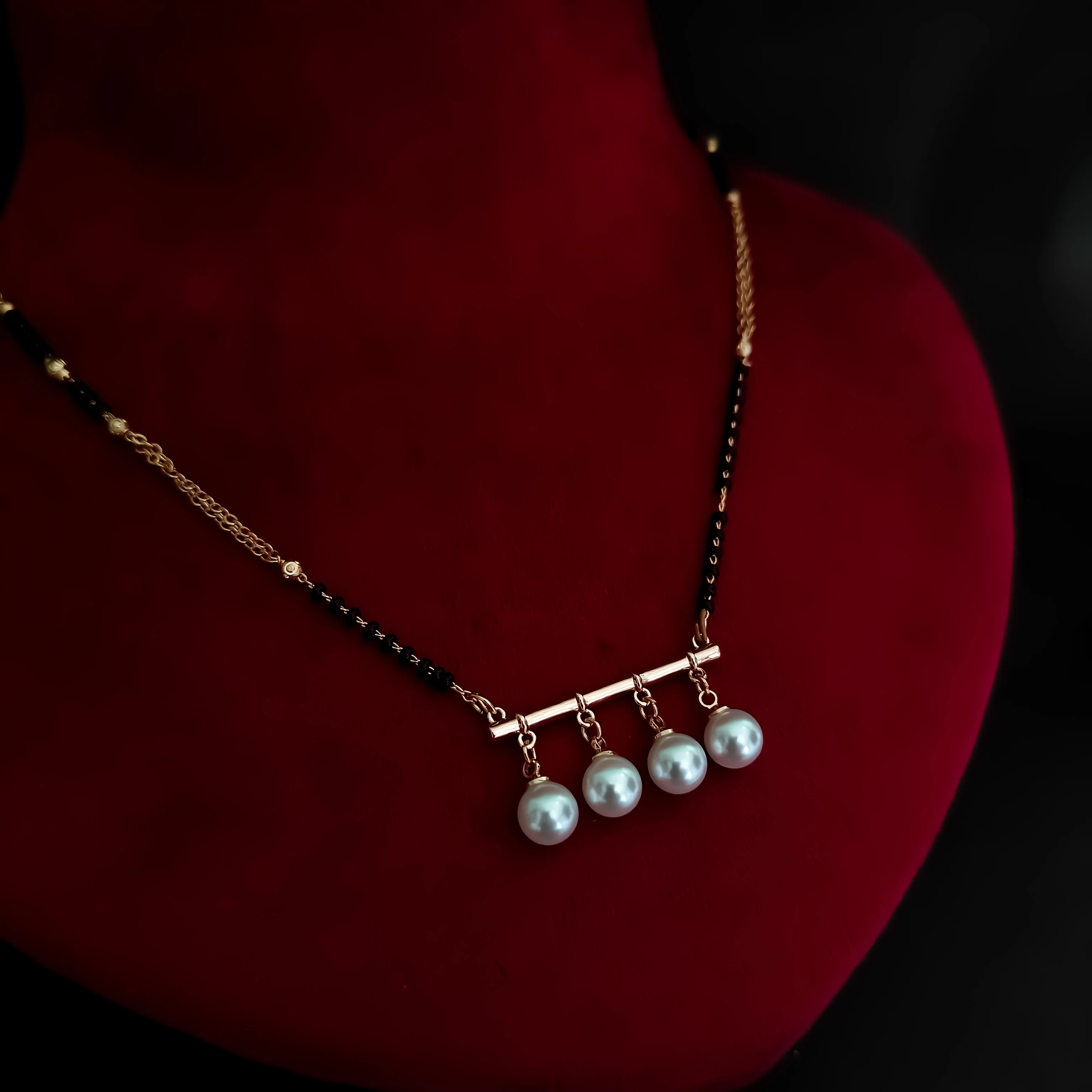 Amelia American Diamond Mangalsutra - Image 5